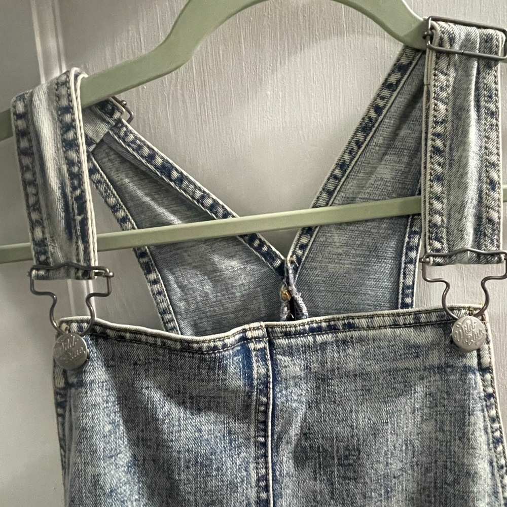 Denim Overall Dress
